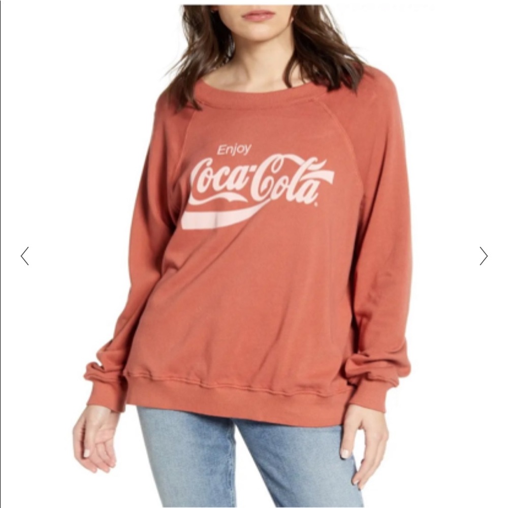 Wildfox Coca Cola sweatshirt size small